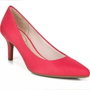 Pink Life Stride Sevyn Soft System Micro Suede Heels